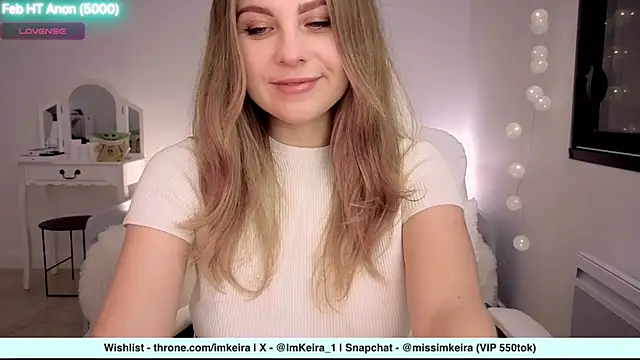 Snapshot of ImKeira chatting on 2, 2, 2025 ImKeira online show from 2, 2, 2025