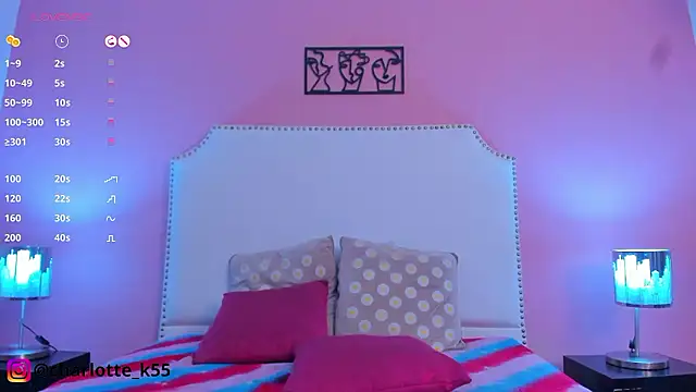 charlotte kisss online show from 6, 12, 2024