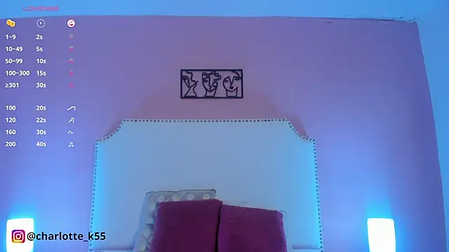 charlotte kisss online show from 9, 1, 2025