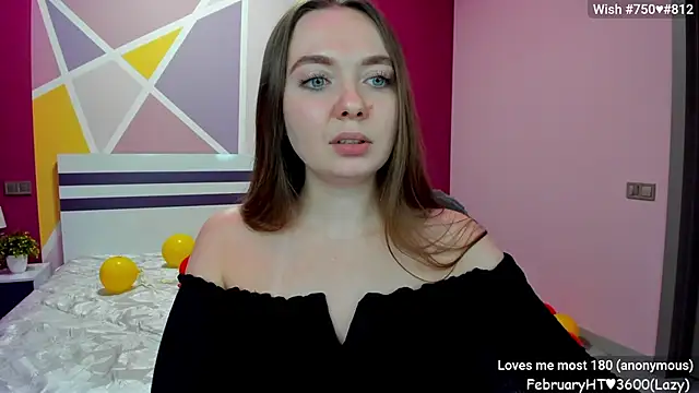 Snapshot of LizaGost chatting on 22, 2, 2025 LizaGost online show from 22, 2, 2025