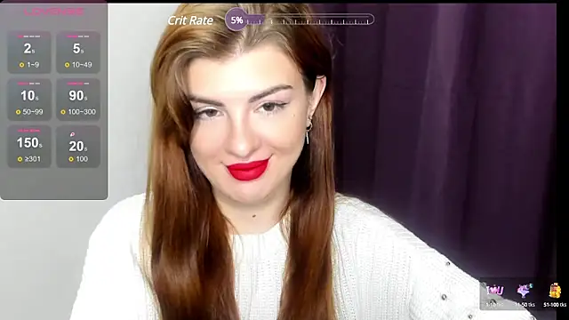 Snapshot of _comefeelme_ chatting on 18, 1, 2025 comefeelme online show from 18, 1, 2025