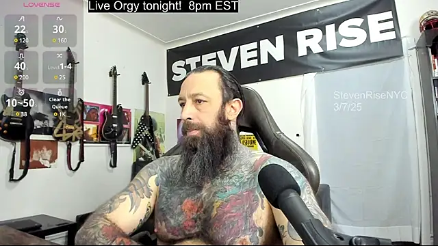 StevenRiseNYC online show from 7, 3, 2025