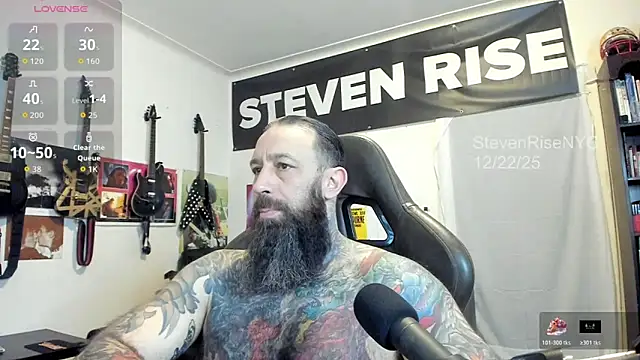 Snapshot of StevenRiseNYC chatting on 22, 12, 2025 StevenRiseNYC online show from 22, 12, 2025