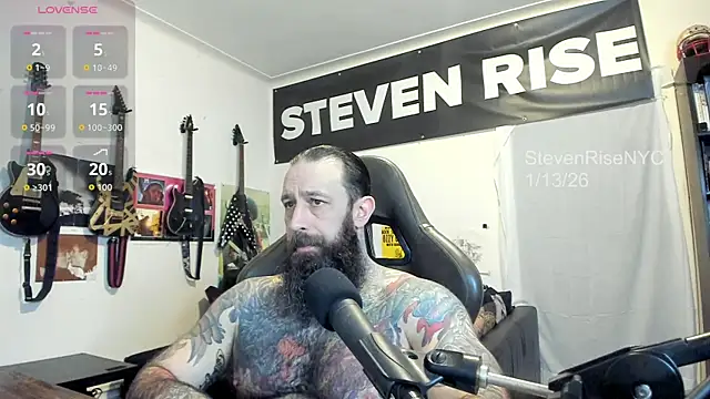Snapshot of StevenRiseNYC chatting on 13, 1, 2026 StevenRiseNYC online show from 13, 1, 2026