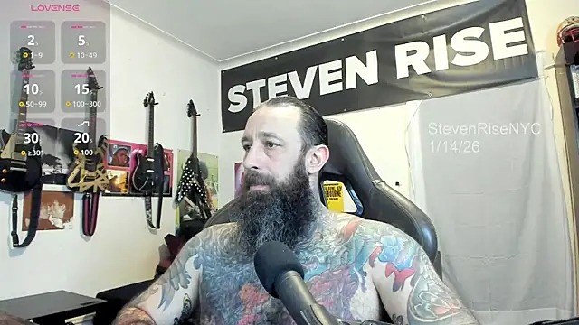 Snapshot of StevenRiseNYC chatting on 14, 1, 2026 StevenRiseNYC online show from 14, 1, 2026