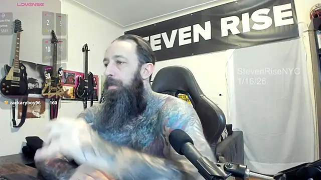 Snapshot of StevenRiseNYC chatting on 16, 1, 2026 StevenRiseNYC online show from 16, 1, 2026