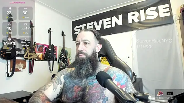 Snapshot of StevenRiseNYC chatting on 19, 1, 2026 StevenRiseNYC online show from 19, 1, 2026